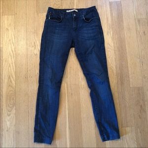 ZARA blue skinny jeans